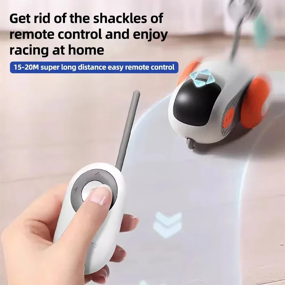 Cat Chase Car – Automatic Rolling Toy for Non-Stop Feline Fun